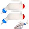 Aizgog Biberon per Capre con Manico Ergonomic,Impugnatura Ergonomica | Biberon per Agnelli con | per Capre, Pecore, Cuccioli, Bovini e Piccoli Animali