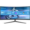 Philips Evnia 6000 34M2C6500/00 Monitor PC 86,4 cm (34") 3440 x 1440 Pixel Wide Quad HD QD-OLED Grigio [34M2C6500/00]
