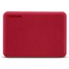 Toshiba Hard disk esterno Toshiba Canvio Advance disco rigido 4 TB 2.5 USB tipo A 2.0/3.2 Gen 1 [3.1 1] Rosso (Toshiba 4TB red) [HDTCA40ER3CA]