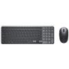 DELL Pro 7 KM746 tastiera Mouse incluso Universale RF senza fili + Bluetooth QWERTY US International Grafite [F5JK1]