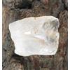 128.65 CT Naturale Topazio Bianco 34 X 32 MM Gemma Guarire Grezzo Certificato