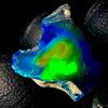 OPAL EMPIRE Black Opal Naturale Ethiopian Opal Grezzo 5,50 Carati 15x14 mm 1Pz