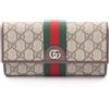 GUCCI Portafoglio GUCCI Ophidia GG Supreme Continental pelle tela beige multicolore...