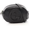 GUCCI Borsa a tracolla Gucci Blondie 760175AACPY1000 pelle nera NUOVA donna