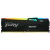 KINGSTON - Ddr5 32gb 6000mhz - Fury Beast Rgb Cl40 Dimm - Kf560c36bbea-32 - SPEDIZIONE GRATUITA