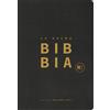 Bibbia riveduta 2020 (caratteri grandi, pelle nera, taglio oro - con cerniera)