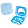 Y-Kelin Scatola portaoggetti magnetica con cuscinetto in silicone con specchio (blu)