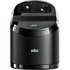 Braun Pulizia rapida e lubrificazione della lama per pulire e caricare i rasoi Flex MotionTec, S5 e CoolTec di Braun