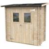 Alce Casetta in legno da giardino alce hobby in abete 198x98x197 cm