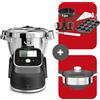 Moulinex Pack Esclusivo Online - Robot Da Cucina Multifunzione I-Companion Touch Pro Vaporiera Kit Per Ricette Da Forno