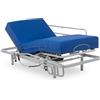 Geriafy - Letto elettrico con materasso Memory Foam Professional V6 | Fodera impermeabile | Rete Motorizzata 4 Sezioni (80x190 cm + sponde letto)