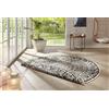 Freundin Home Collection Lilja - Tappeto reversibile per interni ed esterni, resistente alle intemperie, moderno design mandala, per balcone, terrazza, giardino, veranda, soggiorno, impermeabile