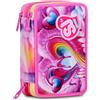 Seven Astuccio 3 zip - joyful pins girl