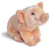 Uni-Toys - maialino, seduto - 20 cm (lunghezza) - maiale, fattoria - peluche