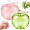 TOGETDREAM Apple Taba Squishy, 2 Pezzi Giocattolo Squeezable a Forma Mela Giocattolo Stress Realistico Palle Antistress Sensoriali a Forma Frutta, Frutta Decompressione Fidgets per Bambini e Adulti