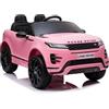 GIODICART Auto Elettrica Macchina per Bambini 12V Range Rover Evoque Rosa (Senza lettore Video MP4)