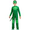 Funidelia Costume di Geco Pj Masks per bambino, Licenza Ufficiale, Taglia 3-4 anni Super Pigiamini, Gattboy - Vestito per bambini per feste, Carnevale e Halloween