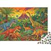 XiaopangXY Prehistoric Dino 1000 Pezzo Puzzle Riciclabile Jurassic Period Puzzle per Anziani Tempo di Gioco in Famiglia Props Relieve Senile Dementia Great Gift 52x38cm/1000pcs