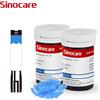 SINOCARE 50/100/200 PZ Sinocare Safe AQ Strisce reattive per la glicemia e lancette solo per AQ Smart & Voice