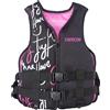 SWROW Giubbotto di salvataggio in neoprene Galleggiabilità Nuoto Drifit Canottaggio Kayak Gilet per adulti Giovani Uomini Donne Sport acquatici Kayak Giubbotto di salvataggio