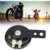 NONE 105db 12V Moto Clacson Auto Forte Fischio Altoparlante Elettrico Macchina di Avvertimento Kit Moto Dirt Pit Bike Moto Accessori Auto