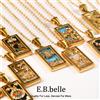E.B.belle EBbelle Nuovo originale Tarocchi Queen Lover Mago Luna Collana Tarnish Free Gioielli in acciaio inossidabile Decorazione placcata oro 18 carati