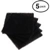 Ninth World 5/10 pz Spugna Filtro A Carbone Attivo di Alta Qualità Per 493 Assorbitore di Fumo di Saldatura ESD Fumi Estrattore 13*13*1 cm Nero