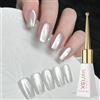 XEIJAYI 1 pz 10ml specchio Glitter olografico porcellana bianco Cat Eye Gel Polish magnetico effetto galattico smalto per unghie Gel Soak Off UV LED