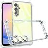 NONE Cassa del telefono per Samsung Galaxy A55 A06 A16 A26 A36 A56 A25 A35 A15 A54 A34 A14 5G A24 4G A05S A04S A73 A53 Cover posteriore trasparente