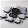 NONE 1 pz Mini EVA custodia custodia per trasporto borsa con cerniera custodia per auricolari per Airpod auricolare/telefono/cavo di ricarica accessori digitali