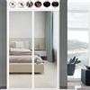 NONE Zanzariera magnetica bianca per porta, tende di dimensioni personalizzate, schermo per porta, chiusura automatica, rete invisibile