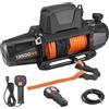 SucceBuy 13500LBS 12V Verricello Elettrico Corda di Traino Sintetica Verricello per Auto 28M Sollevamento per 4X4 Rimorchio Auto ATV Camion Off Road Barca
