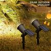 ZHIYU 9 faretti solari a LED luci solari per esterni RGB paesaggio IP65 luminosità impermeabile regolabile per palme da giardino