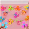 NONE 50 pezzi colorati mini anelli di plastica mulino a vento giocattoli per bambini bomboniere di compleanno baby shower regali per gli ospiti pinata riempitivo premio scolastico
