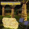 IEEYEEY LED striscia solare corda tubo fata luce ad energia solare ghirlanda stringa luce decorazioni natalizie per giardino esterno prato albero recinzione cortile