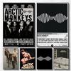 SHENCHEN Vintage Arctic Monkeys Rock Band Serie di copertina musicale Poster artistico Tela Pittura Stampa murale Soggiorno Decorazioni per la casa