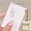 XEIJAYI Smalto gel universale per occhi di gatto argento da 15 ml. Scintillante, magnetico. Necessita lampada UV/LED. Per la casa e il salone fai da te