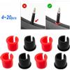NONE 10 Pezzi Adattatore da Valvola Schrader a Presta per Bicicletta, Convertitore da Schrader a Presta, Adattatore per Foro Valvola Bici