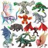 NONE Oenux Simulazione Dinosauro Bayala Drago Albero Mostro Pipistrello Demone Basilisk Modello Animale Action Figures Collezione in PVC Giocattolo per bambini Regalo