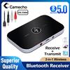 camecho Ricevitore trasmettitore Audio Bluetooth 5.0 2 IN 1 Jack AUX da 3.5mm adattatore Wireless musicale per Dongle USB RCA per cuffie TV per PC per auto