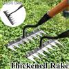 Aleekit 8/7/6/5 denti Giardino Diserbo Rastrello Heavy Duty Metallo Giardinaggio Zappa Diserbo Rastrello Fattoria Strumento per Il Giardinaggio Diserbo Allentamento Terreno Rastrello