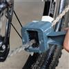 NONE Spazzola per ruota grunge ingranaggi per catena in plastica Spazzola per pulizia catena per bicicletta Strumento per pulizia moto per bici portatile Pneumatico per la cura dei cerchioni