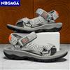 NBGAGA Sandali sportivi da trekking classici da uomo Scarpe da spiaggia leggere per il tempo libero Sandali da passeggio da viaggio traspiranti con punta aperta estiva