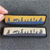 NYAConfetti 1 o 2 Pezzi, Patch Tattico con Stampa 'Migrate Journey' e Applicazione Emblema Morale, con Chiusura a Strappo per Zaino e Abbigliamento