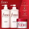 NONE FINO Giappone Maschera per capelli per adulti Shampoo morbido Migliora i capelli danneggiati crespi Nutrire balsamo per acido glutinico Shampoo per capelli a filo
