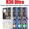yydzkj R36Ultra Console di gioco portatile retrò da 4,0 pollici Lettore video portatile da 128 GB Sistema Linux open source per giochi