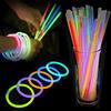 NONE 30/60/120 Pezzi Bastoncini Luminosi Fluorescenti Colorati per Braccialetti e Collane Fai-da-Te, Decorazione Luminosa al Buio per Feste e Festival ZYF
