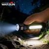 Warsun Torcia Tascabile WARSUN SQ03 EDC - Torcia LED Ricaricabile da 1000 Lumen con Clip, Base Magnetica, Ricarica Type-C, Impermeabile