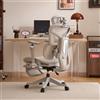 NONE Sedia Ergonomica da Gaming per Esports, con Braccioli 6D e Supporto Lombare, Sedia da Ufficio Confortevole per Casa e Camera da Letto