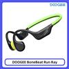 DOOGEE Cuffie a Conduzione Ossea DOOGEE BoneBeat Run Ray, 10 Ore di Autonomia, Bluetooth 6.0, Auricolari Sportivi Wireless Leggeri Open-Ear